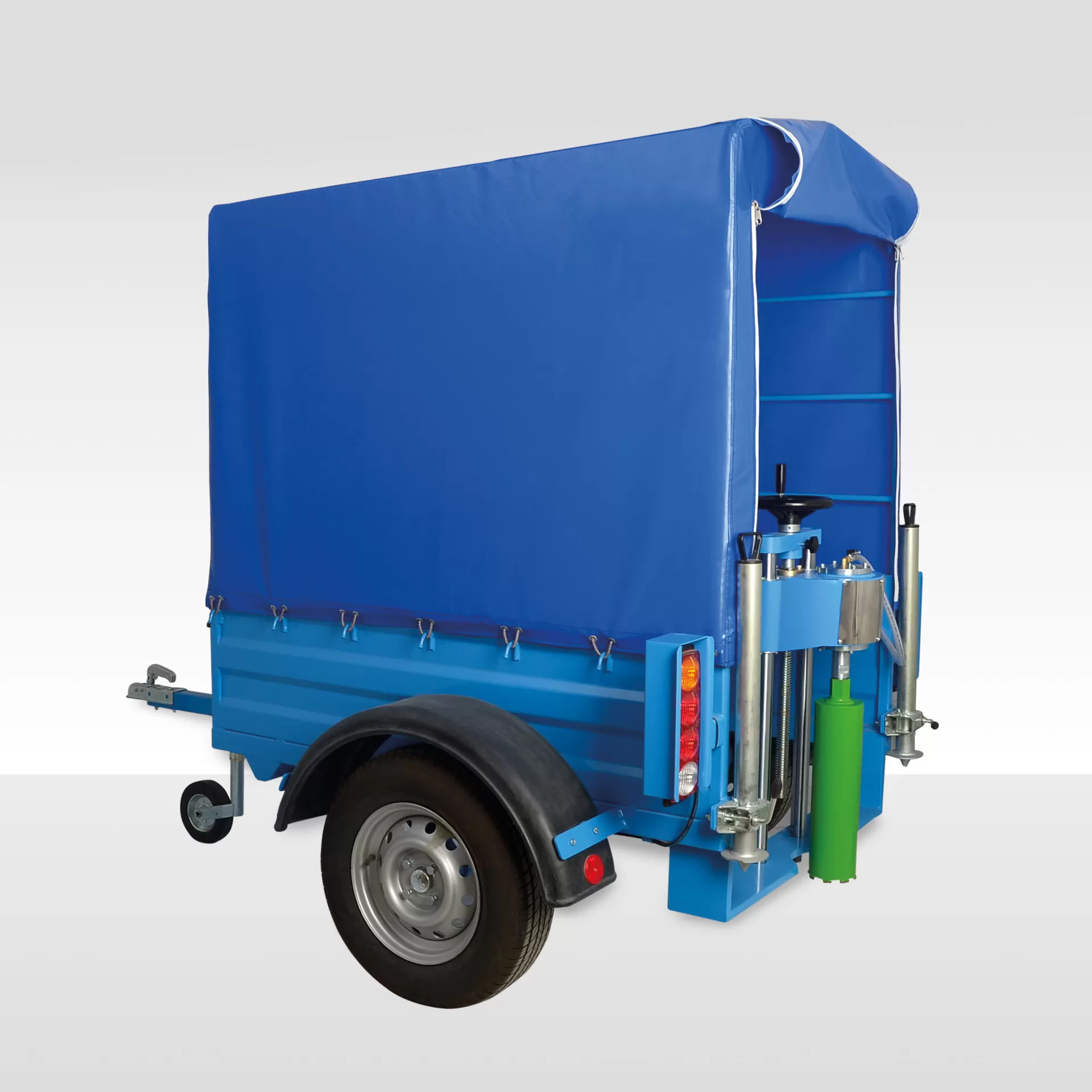 Core Drilling Machine on Trailer