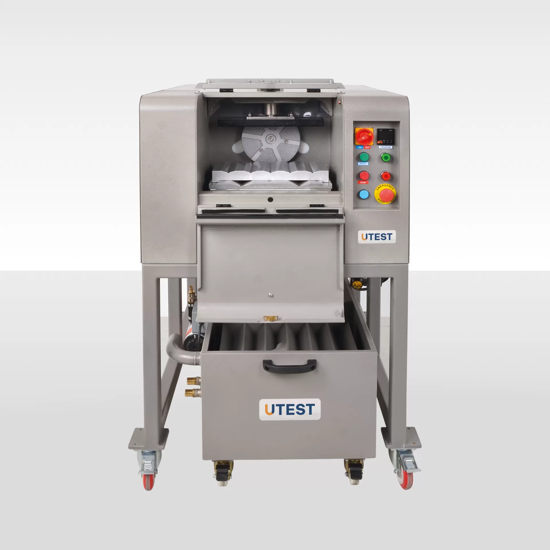 Automatic Grinding Machine with Cabinet