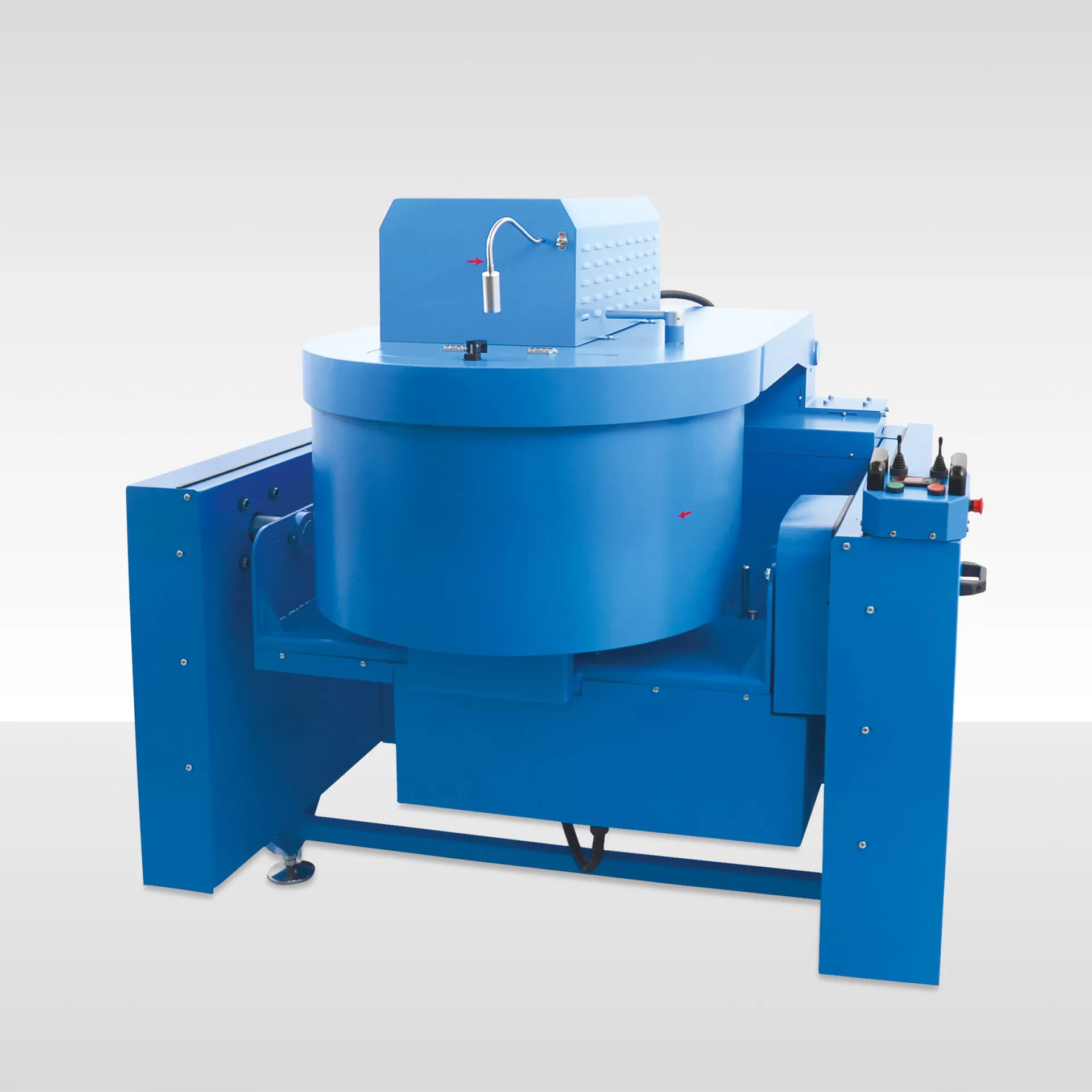 Large Volume Concrete Mixer with Double Acting